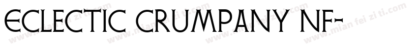Eclectic Crumpany NF字体转换